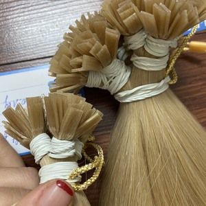 100% Extensions de cheveux vietnamiens à pointe plate de luxe sans enchevêtrement, cheveux en soie le meilleur fournisseur coloré Vietnam Factory - Product Image 4