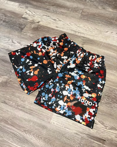 Wholesale High Quality Custom <b>Men's</b> Summer <b>Shorts</b> Breathable Mid Waist Elastic Closure Knitted High Street Style Plus Size 100% - Product Image 2