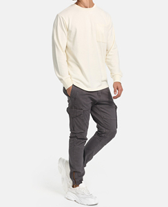 เสื้อฮู้ดดี้โอเวอร์ไซส์ผ้าฟลีซหนานุ่ม 500gsm ผ้าฝ้าย 100% สำหรับผู้ชาย ฤดูหนาว สีพื้น  รับสกรีนโลโก้ตามแบบ - Product Image 1