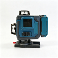 Niveau laser vert 16 lignes 3 x 360° auto-nivelant avec affichage numérique IP67 bleu pour la construction