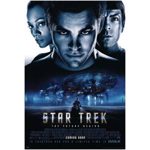 Póster de Star Trek XI de Estilo Moderno, El Futuro Comienza, para Decoración de Pared - Product Image 1