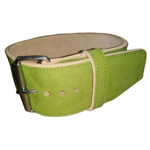 SAAR INDUSTRIES Gym Original cuir OLIVE DRAG couleur 6MM, 10MM et 13MM épaisseur simple broche Powerlifting cuir ceinture de puissance - Product Image 1