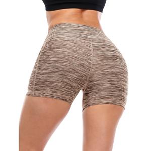 กางเกงขาสั้นออกกำลังกายขาสั้นสำหรับผู้หญิงกางเกงขาสั้นจากปากีสถานออกแบบโลโก้ได้ตามต้องการจากสหรัฐอเมริกา - Product Image 3