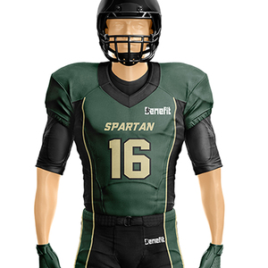 Uniformes de kits de football élégants à manches courtes Tops de football américain Maillot de football américain - Product Image 3