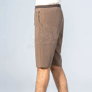 Pantalones Cortos Bermuda de Cintura Media para Hombre, 100% Algodón de Alta Calidad, Transpirables, Servicio OEM para Entrenamiento y Uso Casual - Product Image 3