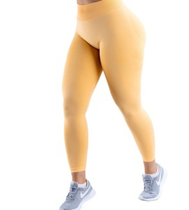 Pantalones Cargo acampanados de cintura alta personalizados para mujer, mallas deportivas elásticas transpirables para hacer ejercicio diario, mallas de Yoga para mujer - Product Image 6