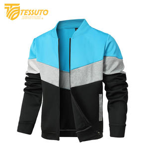 Blouson aviateur zippé léger et extensible de coupe décontractée pour homme - Product Image 6