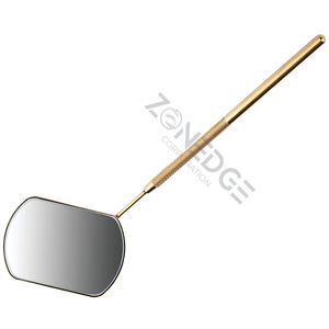 Zonedge Grand Miroir de cils en acier inoxydable en forme de coeur pour fournitures d'extension de cils - Product Image 3