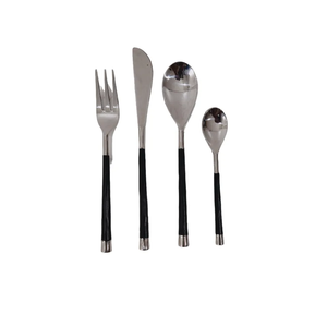 Ensemble de couverts d'ustensiles en or fabriqués à la main indiens meilleure qualité en acier inoxydable 304 ensemble de couverts de Restaurant ensemble de couverts - Product Image 3