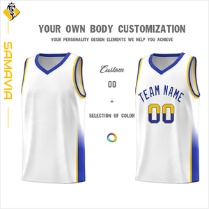 Uniformes de basket-ball réversibles personnalisés pour hommes et jeunes Impression par sublimation Vêtements de sport Ensemble short en jersey grande taille disponible - Product Image 4