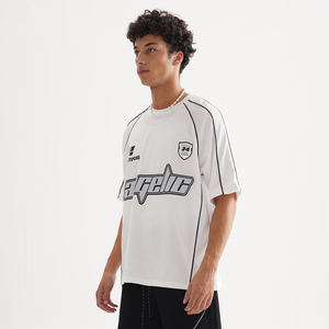 เสื้อเจอร์ซีย์ระบายอากาศได้ดีของผู้ชายปี2025เสื้อฟุตบอลแนวสตรีทพิมพ์ลายตาข่ายจำนวนอเมริกัน - Product Image 2