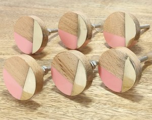 อุตสาหกรรมลูกบิดไม้ดึงตู้ลิ้นชักสําหรับบ้านโต๊ะเครื่องแป้งประตูตู้เฟอร์นิเจอร์ตกแต่งตู้เสื้อผ้าห้องครัวจับลูกบิด 2024 - Product Image 4