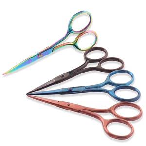 Professional Scissor Manicure For Nails Eyebrow Nose Eyelash Cuticle Scissors Curved Pedicure Nail Scissor <b>Makeup</b> <b>Tools</b> - Product Image 4