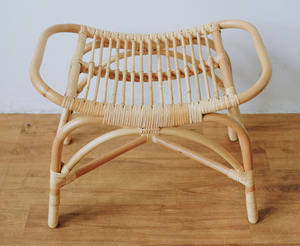 Producto caliente Banco de ratán tejido en forma única Taburete de café relajante para la decoración del jardín del hogar para la sala de estar - Product Image 3