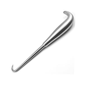 Meilleure qualité crochet en os finition polonais allemand acier inoxydable simple extrémité Instruments de chirurgie orthopédique crochet en os - Product Image 3