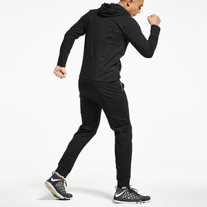 Conjuntos de nailon para hombre de dos piezas personalizados al por mayor, chaqueta cortavientos de gran tamaño con bloque de color y bolsillo trasero con cremallera, chándal de invierno transpirable - Product Image 6