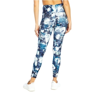 Leggings de yoga pour femmes à taille haute, respirants, sans couture, avec cordon de serrage et logo personnalisé - Product Image 6