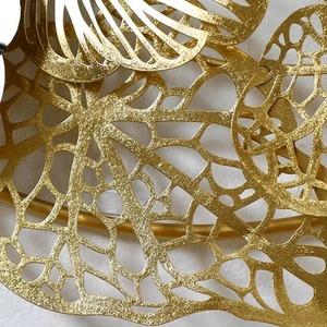 กระจกติดผนังทรงกลมหรูหราสำหรับตกแต่งบ้านกระจกกรอบโลหะแบบทันสมัยสำหรับตกแต่งห้องนั่งเล่นกระจกติดผนัง - Product Image 5