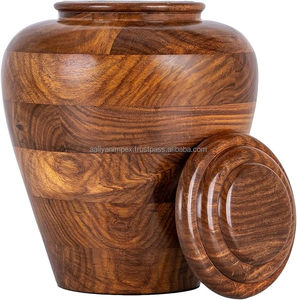 กล่องไม้เก็บโกศไม้ที่เก็บโก้หรูเป็นของชำร่วยทำจากไม้ไผ่สำหรับบ้าน - Product Image 6