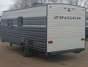 LISTO PARA ENVIAR: Remolque de Viaje Ligero e Impermeable Zinger Lite 18RB para 2025-2026, Ideal para Crossroads RVs - Product Image 2