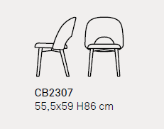 50s-inspired wrap-around <b>chair</b> with mid-back hole design. Lightweight, stylish, and <b>easy</b> to move. Perfect for modern decor. - Product Image 4