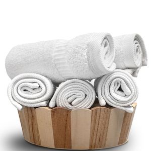 Toalla de Lavado de Lujo 100% Algodón, Suave y Absorbente, Técnica de Tejido para Pieles Sensibles - Product Image 1