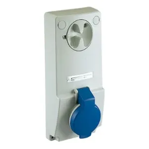 Per Schneider Electric 82043 Presa Elettrica Staccabile CEE con Fusibile per Fusibili e Portafusibili - Product Image 1