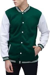 Professional Logo Printed Men's Varsity Jackets Top Fashion Winter Coat CollegeBaseballjacket for men DDP Shipping - Product Image 2