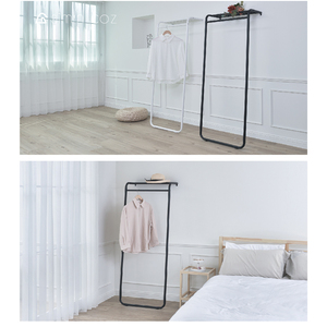 Toallero moderno de escalera de alambre en forma de L, almacenamiento portátil para el hogar con calentador de hierro fundido para hoteles y baños, negro - Product Image 4