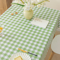 Nappe en PVC imperméable 80x120cm, résistante à l'huile, sans lavage, en vinyle, rectangulaire, pour table basse