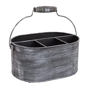 Wholesale Handmade Oval Shape Metal Utensil Holder Designer Caddy Utensil Holder Kitchen Ware Table Decorative - Product Image 1