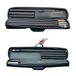 Bandoulière détachable Offre Spéciale piscine billard queue étui avant accessoire billard sac de transport usine en gros personnalisé - Product Image 4