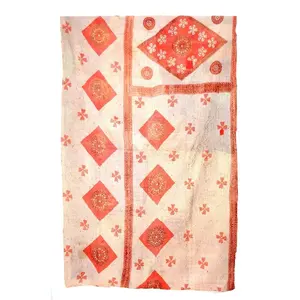 Ấn Độ Handmade Vintage dân tộc kantha mền khâu tay bông kantha Quilt