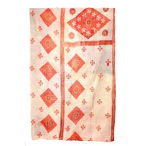 Ensembles de literie en coton indien fait à la main Queen-Size Vintage ethnique Kantha couette cousu à la main pour la maison hôtel utilisation pour les mariages d'été - Product Image 1