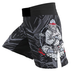 Short de boxe pour homme Pro Short de combat en satin pour la compétition d'entraînement Muay Thai MMA Gym et entraînement - Product Image 5