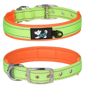 Collar de perro mascota de cuero PU impermeable de lujo color personalizado moda OEM/ODM - Product Image 4