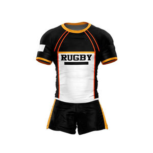 Excelente diseño personalizado Sublimación digital Ropa deportiva Conjuntos de uniformes de rugby Camisetas de práctica transpirables de secado rápido personalizadas - Product Image 1