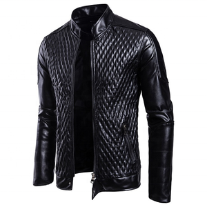 Mejor calidad nuevo diseño transpirable nueva llegada Chaquetas de cuero para hombres mejor material Chaqueta y precio al por mayor Chaqueta de cuero para hombres - Product Image 6