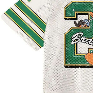 เสื้อฟุตบอลอเมริกันแขนสั้นตาข่ายระบายอากาศ - Product Image 4