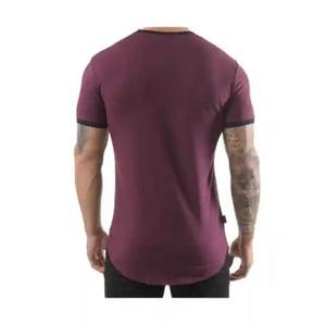 Nouvel arrivage de t-shirts surdimensionnés 100% coton les plus doux Hip Hop T-shirt lavé à l'acide T-shirt à épaules tombantes pour hommes avec logo personnalisé - Product Image 5