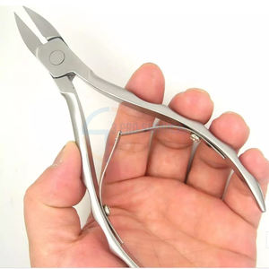 3PRO Professional Stainless Steel <b>Cuticle</b> Nail Nipper with Plastic Grip for Personal and Salon use - Product Image 6