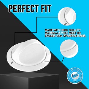 Bouton de minuterie en plastique neuf pour appareils électroménagers Lifetime 131873304, compatible avec les modèles de sèche-linge et lave-linge Frigidaire 1318733 - Product Image 4