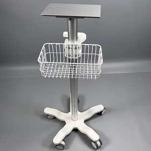 Aluminium Monitor <span class=keywords><strong>Trolley</strong></span> Voor Ziekenhuizen Icus, Eerstehulpafdelingen Houdt Patiëntmonitors - Product Image 1