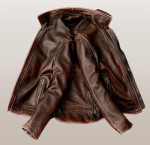 VESTE EN CUIR CIRE DE HAUTE QUALITÉ - Product Image 4