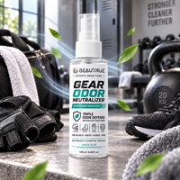 Spray Désodorisant pour Chaussures Marque Blanche – Neutraliseur d'Odeurs pour Équipements Sportifs (Chaussures, Bottes, Gants, Casques, Protections et Sacs d'Équipement) – Soin Rafraîchissant