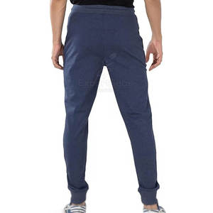 Durable Everyday Casual <b>Trouser</b> With Simple Design <b>Men's</b> Pant Solid Color Casual <b>Trouser</b> With Tapered Leg Fit - Product Image 2