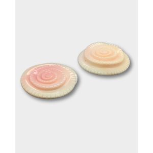Composants et apprêts de bijouterie en coquille de reine rose sculptée - Product Image 2
