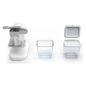 R.G.V. Picadora de Alimentos Eléctrica Junior 150W Robusta Blanca 90927 Rallador Eléctrico Junior - Product Image 4