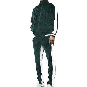 Conjunto Deportivo Informal de Terciopelo Estampado con Capucha para Invierno - Product Image 4