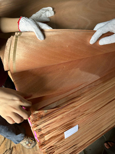 Premium Okoume Face Veneer <b>Sheet</b> for Door Skin & Furniture Vietnam Supplier - Product Image 4